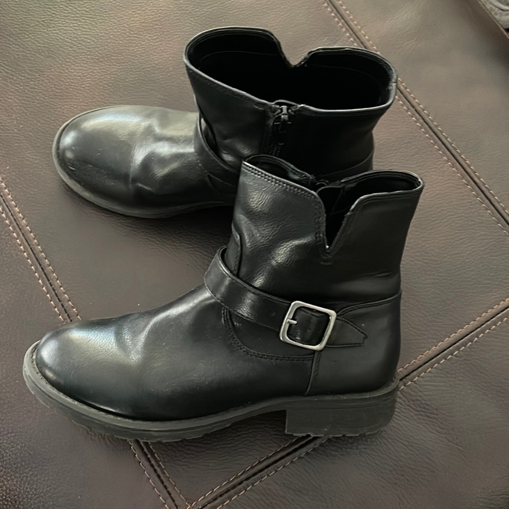 Target Girls Biker Boots Size 3